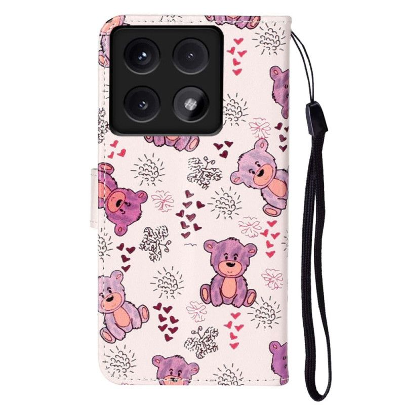 Kotelot Xiaomi 14t Puhelinkuoret Premium Bear