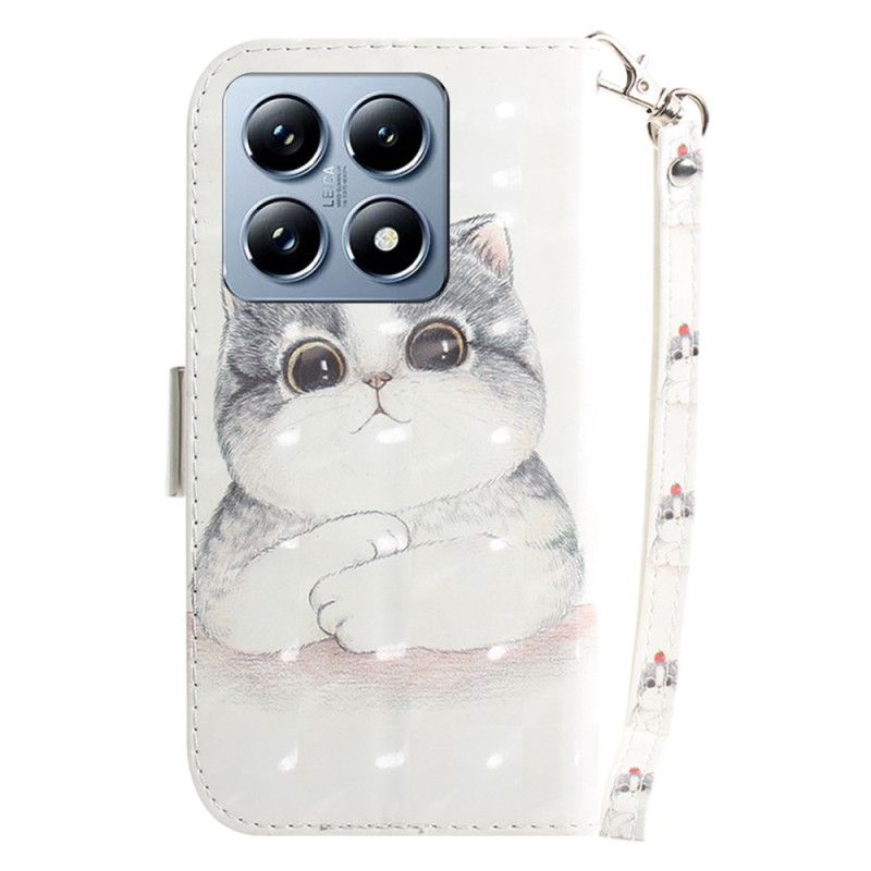 Kuoret Xiaomi 14t Söpö Kissa Hihnalla