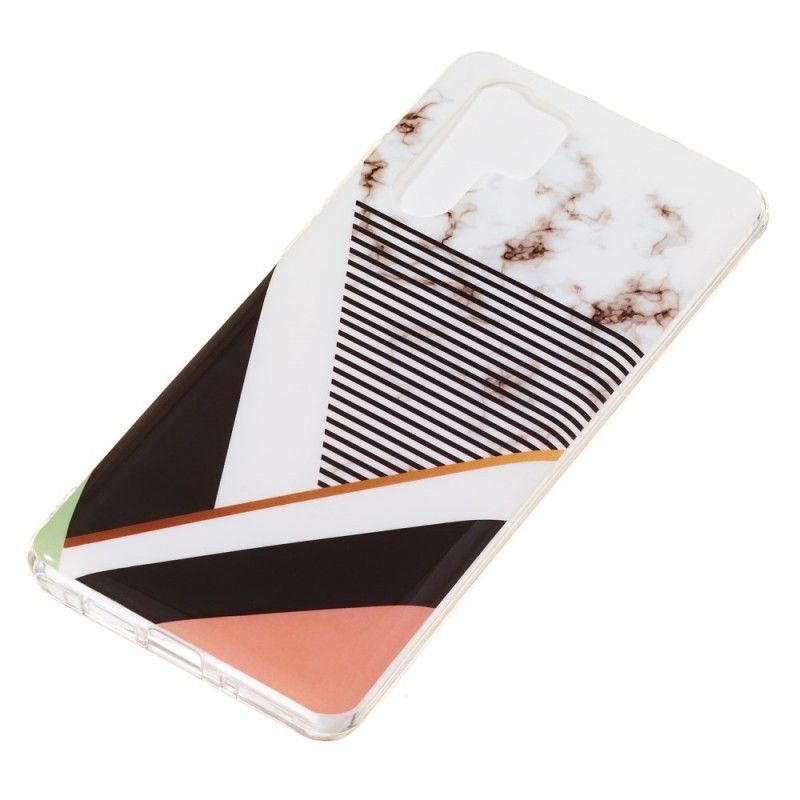 Case Kuoret Huawei P30 Pro Puhelinkuoret Viivageometrian Marmorivaikutus