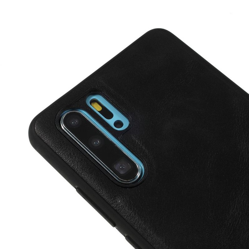 Kuori Huawei P30 Pro Harmaa Musta Vintage-Tyylinen X-Taso Suojakuori