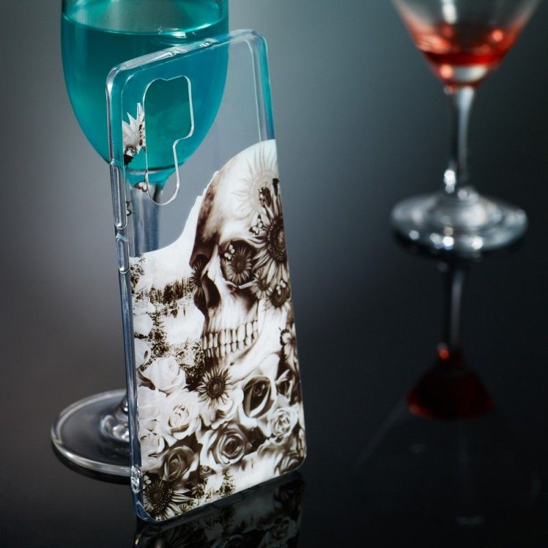 Kuori Huawei P30 Pro Läpinäkyvä Kukallinen Kallo