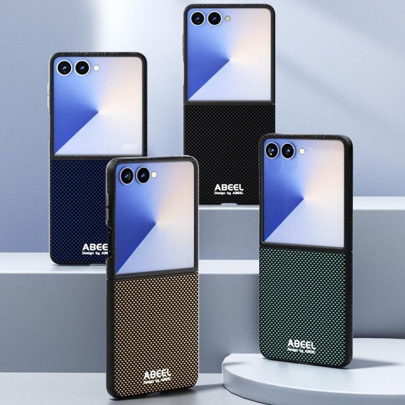 Case Samsung Galaxy Z Flip 7 Puhelinkuoret Magsafe-yhteensopiva Mustavalkoinen Abeel