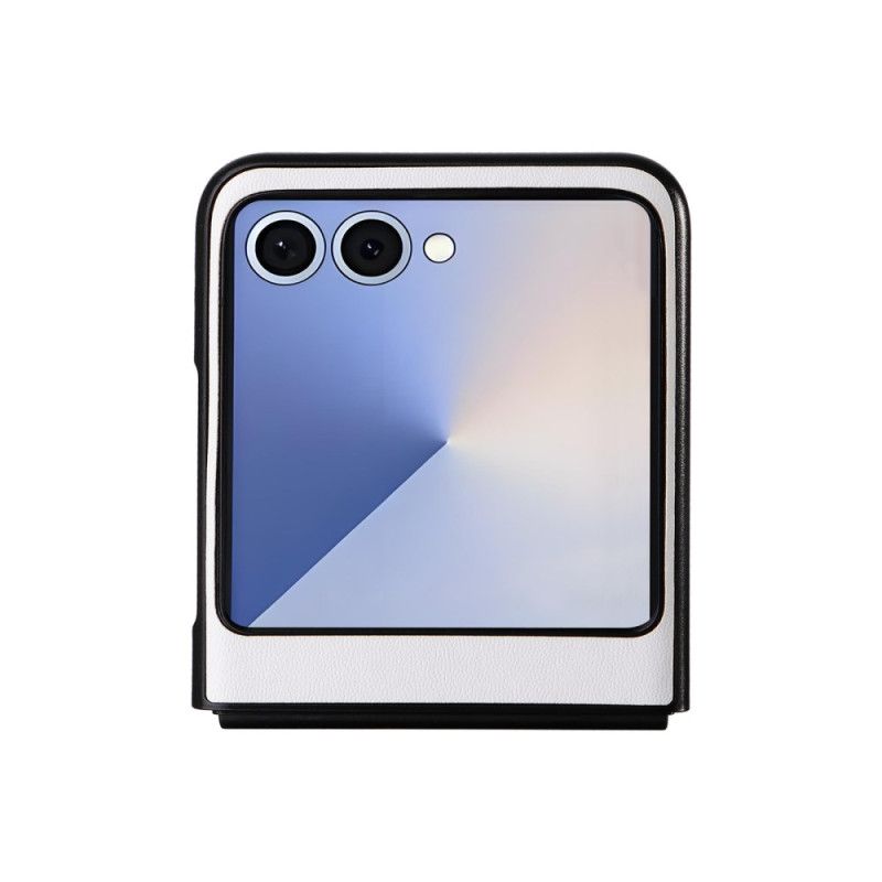 Case Samsung Galaxy Z Flip 7 Puhelinkuoret Yksivärinen Nahkaefekti