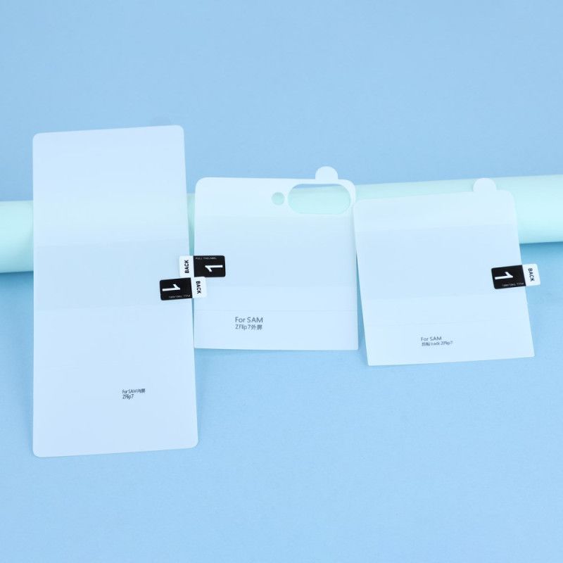 Etu- Ja Takanäytönsuojat Samsung Galaxy Z Flip 7