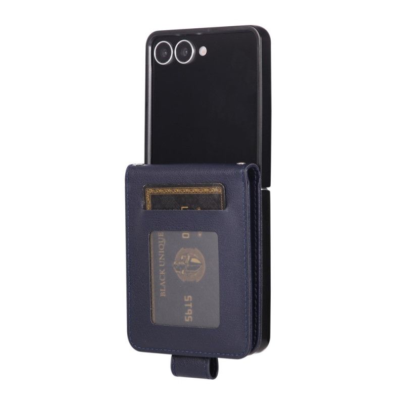 Kotelot Samsung Galaxy Z Flip 7 Keinonahkainen Korttikotelo Suojakuori