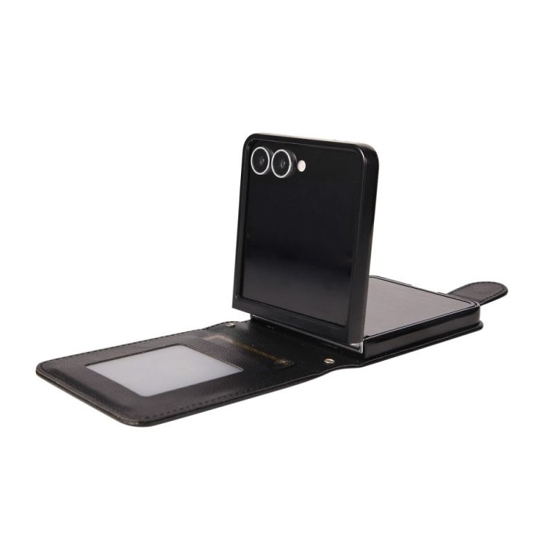 Kotelot Samsung Galaxy Z Flip 7 Keinonahkainen Korttikotelo Suojakuori