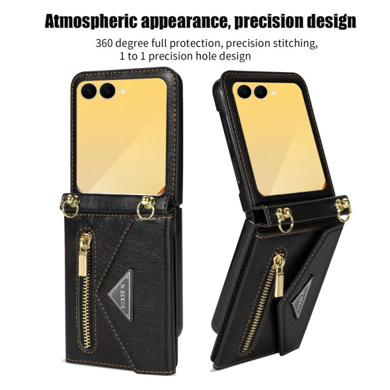 Kotelot Samsung Galaxy Z Flip 7 N.bekus-olkalaukku Suojakuori