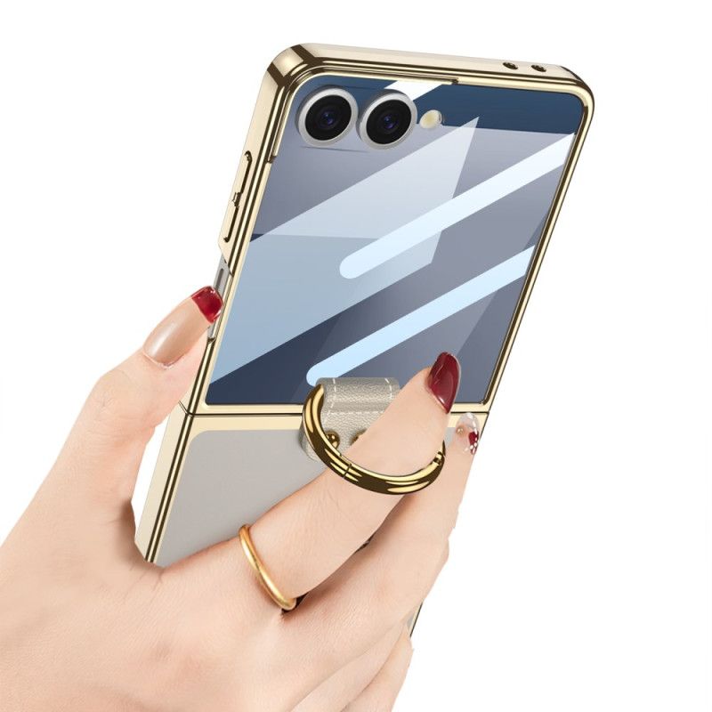 Kuori Samsung Galaxy Z Flip 7 Gkk-näytönsuoja Ja Sormusteline