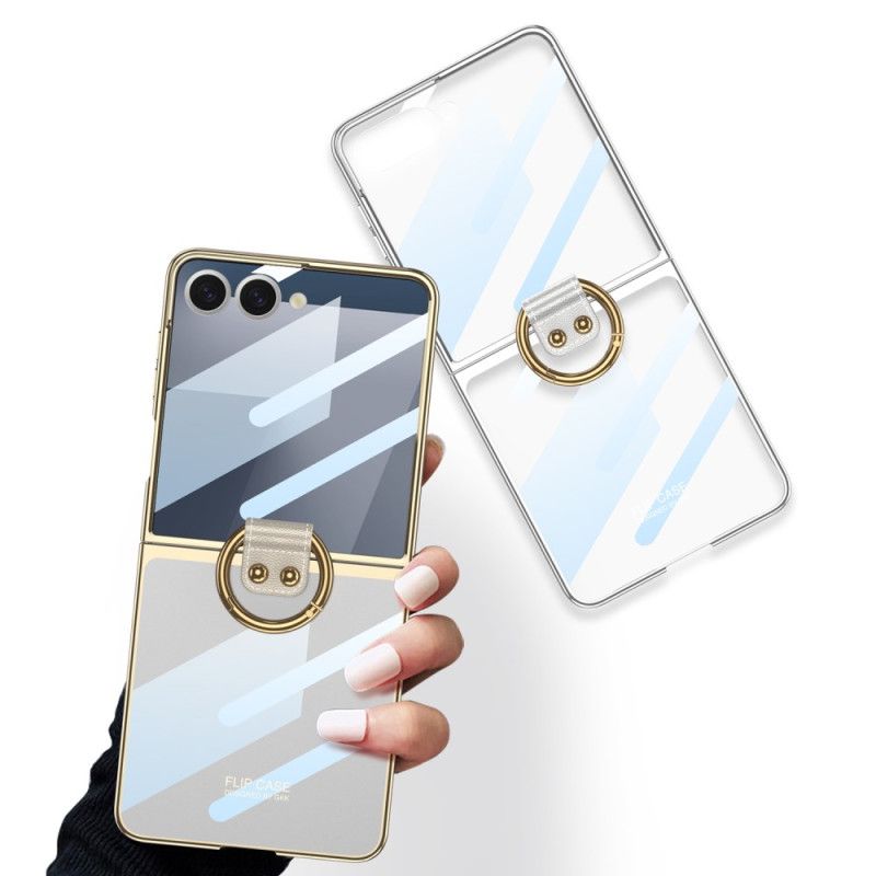 Kuori Samsung Galaxy Z Flip 7 Gkk-näytönsuoja Ja Sormusteline