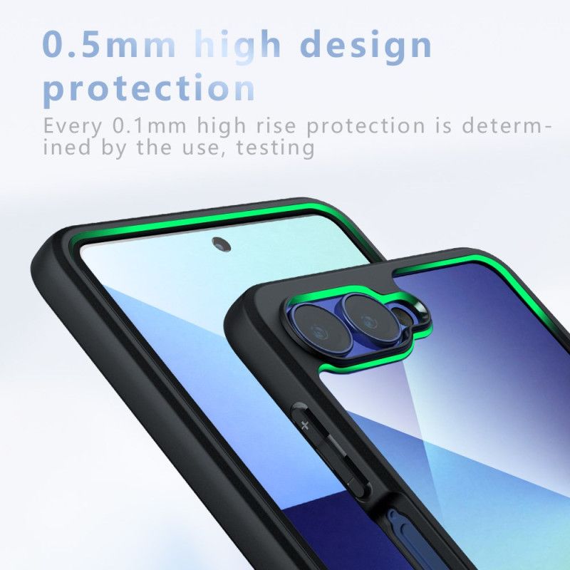 Kuori Samsung Galaxy Z Flip 7 Kirkas Iskunkestävä Suoja Suojakuori