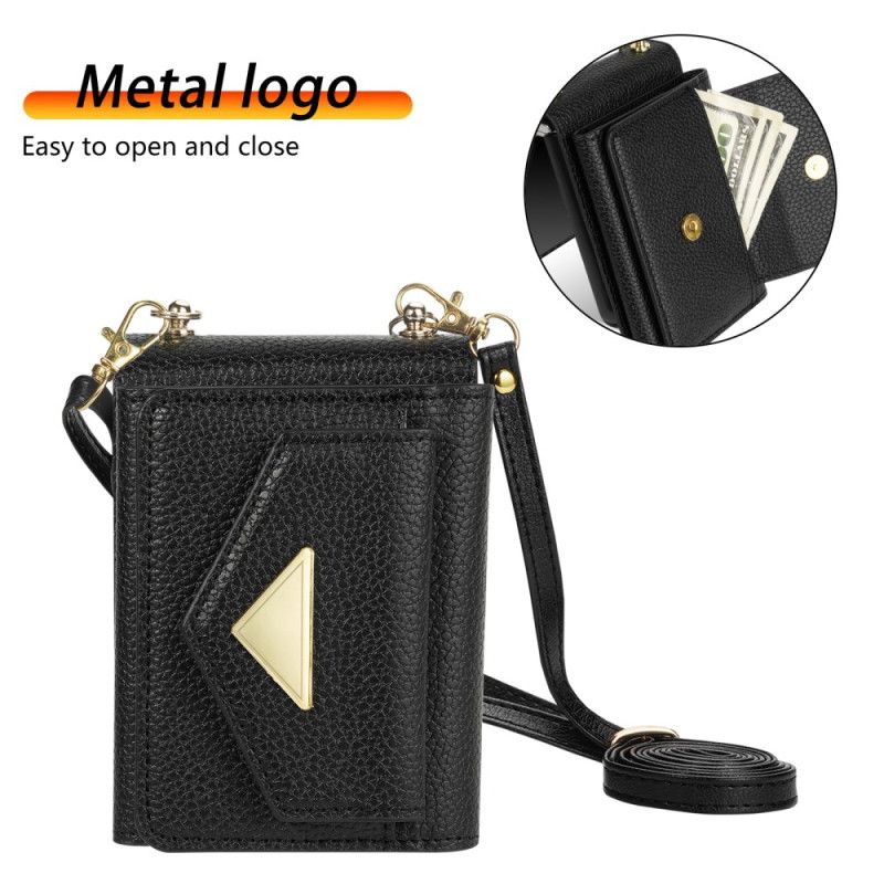 Kuori Samsung Galaxy Z Flip 7 Korttikotelo Ja Rannehihna