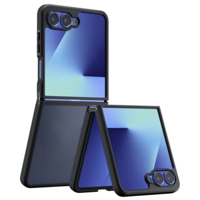 Kuori Samsung Galaxy Z Flip 7 Läpinäkyvä Musta Suojakuori