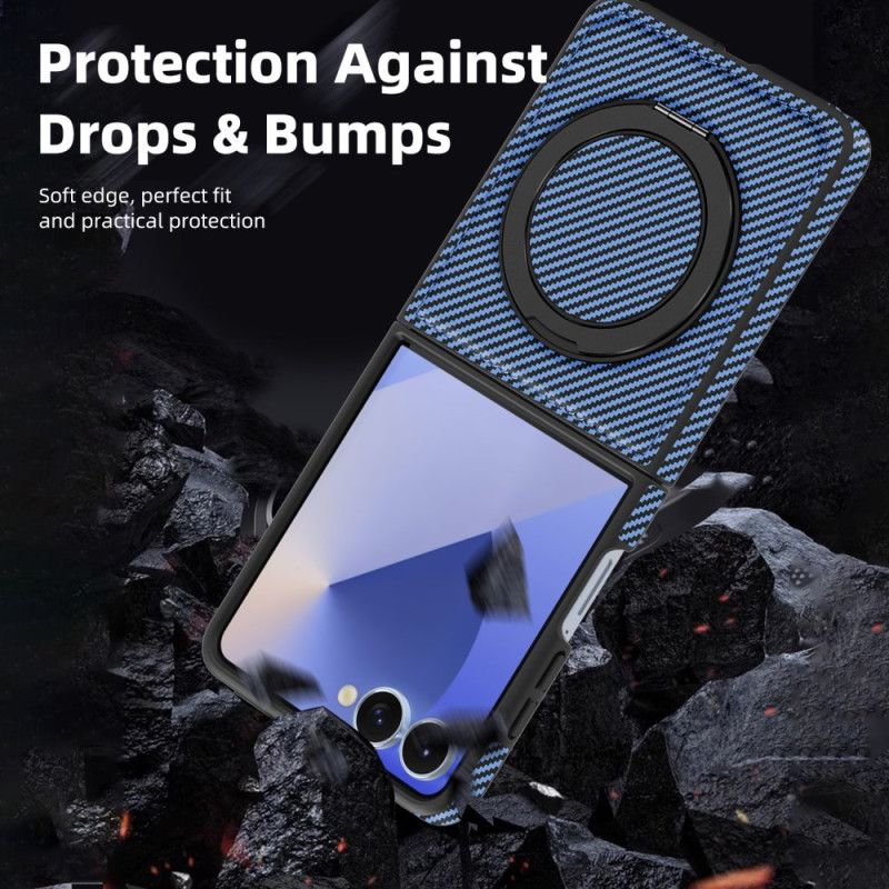 Kuori Samsung Galaxy Z Flip 7 Magneettinen Hiilikuitu
