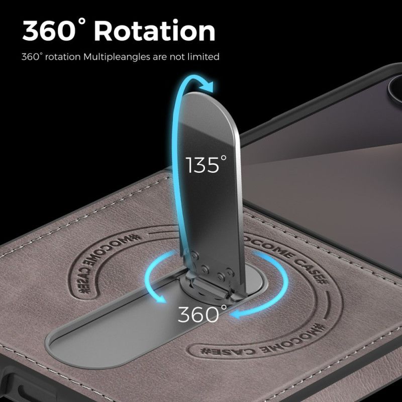 Kuori Samsung Galaxy Z Flip 7 Magneettinen Ja Pyörivä Jalusta