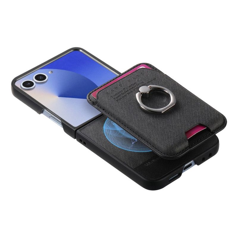 Kuori Samsung Galaxy Z Flip 7 Magsafe-yhteensopiva Irrotettavan Korttikotelon Kanssa