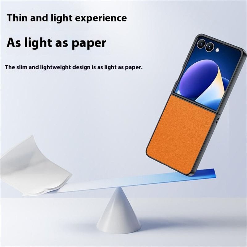 Kuori Samsung Galaxy Z Flip 7 Nahkakuvioinen Suojakuori