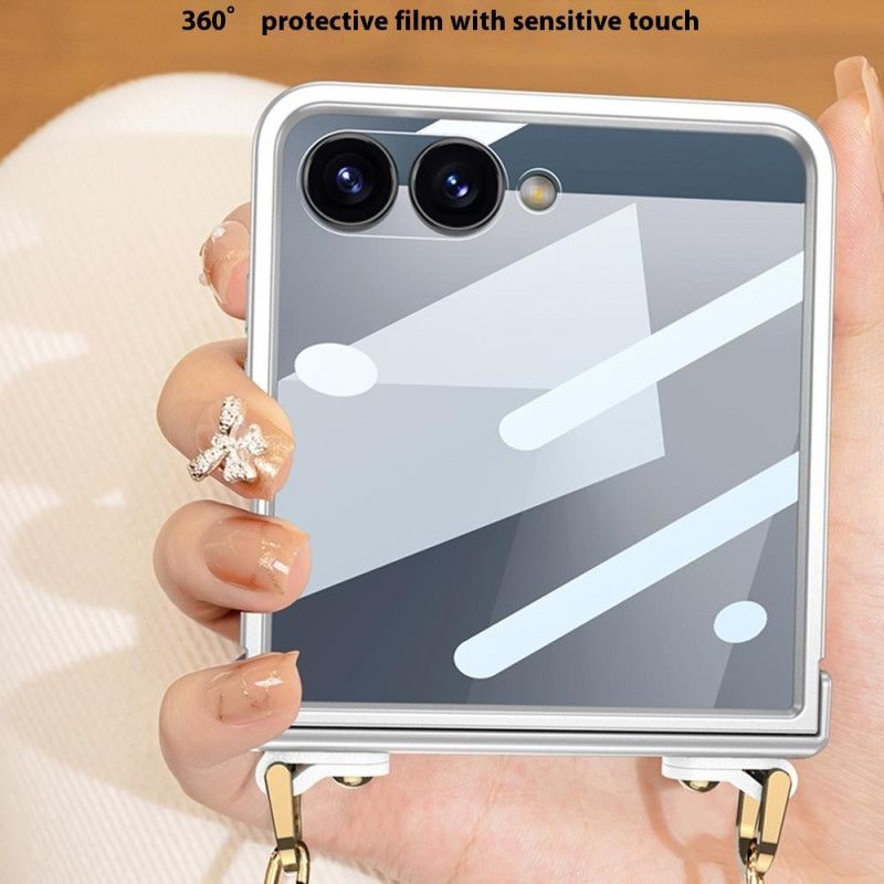 Kuori Samsung Galaxy Z Flip 7 Nyörirannekoru Suojakuori