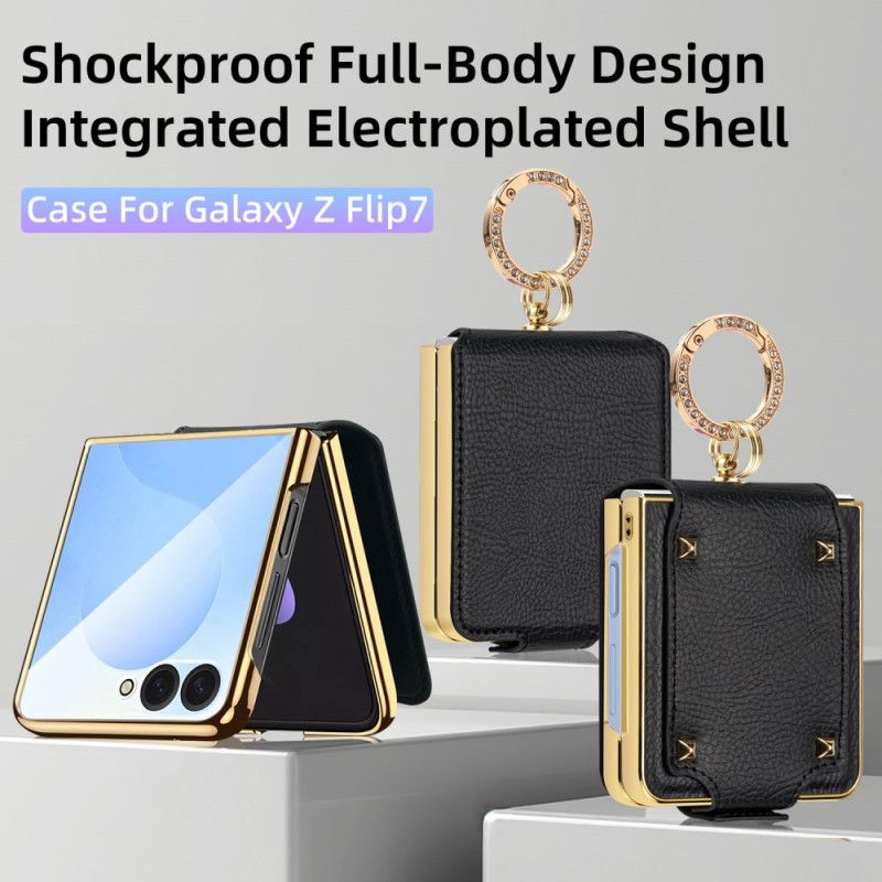 Kuori Samsung Galaxy Z Flip 7 Premium-sormus Suojakuori