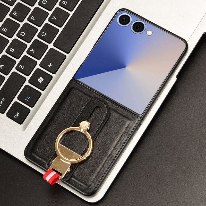 Kuori Samsung Galaxy Z Flip 7 Rannehihna Ja Teline