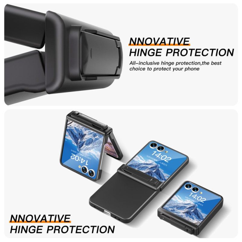 Kuori Samsung Galaxy Z Flip 7 Saranasuoja Ja Jalusta
