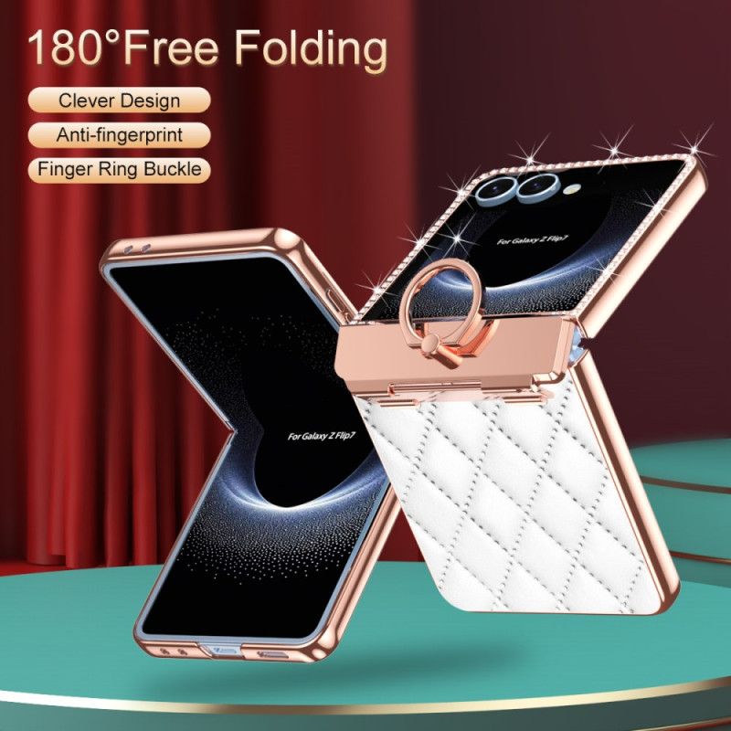 Kuori Samsung Galaxy Z Flip 7 Sormuksen Pidike Ja Takasuoja