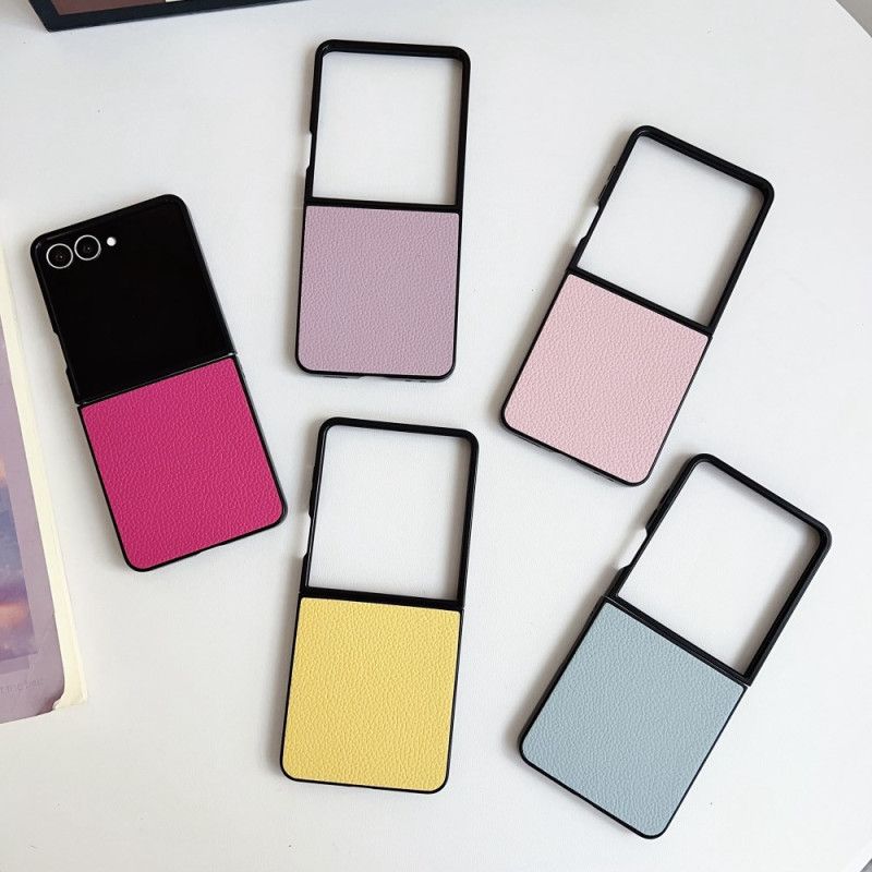 Kuori Samsung Galaxy Z Flip 7 Teksturoitu Nahkakuvioinen