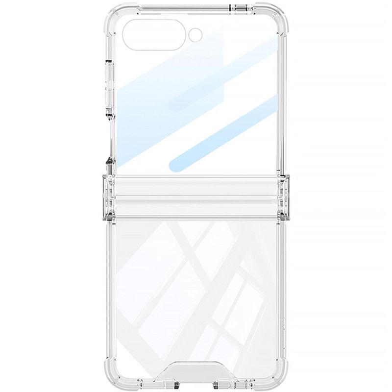 Kuori Samsung Galaxy Z Flip 7 Värillinen Läpikuultava Turvatyynysuojalla