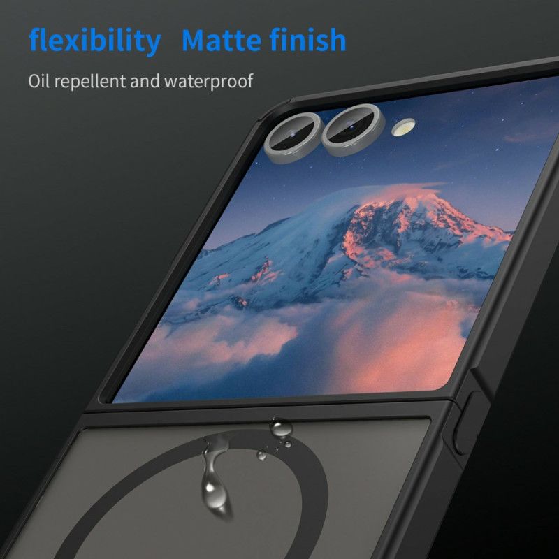 Kuori Samsung Galaxy Z Flip 7 Yhteensopiva Magsafe-pudotussuojan Kanssa