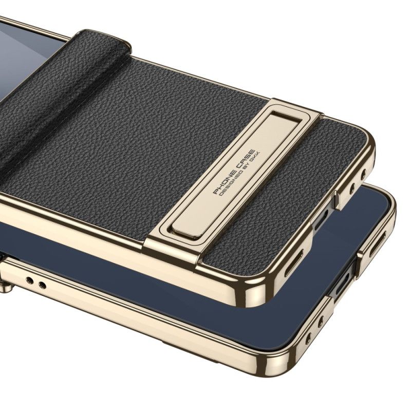 Puhelinkuoret Samsung Galaxy Z Flip 7 Keinonahka Ja Gkk-tuki