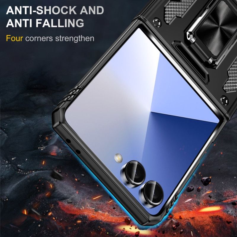 Samsung Galaxy Z Flip 7 Ultrakestävä Linssinsuoja Ja Kiinnitys