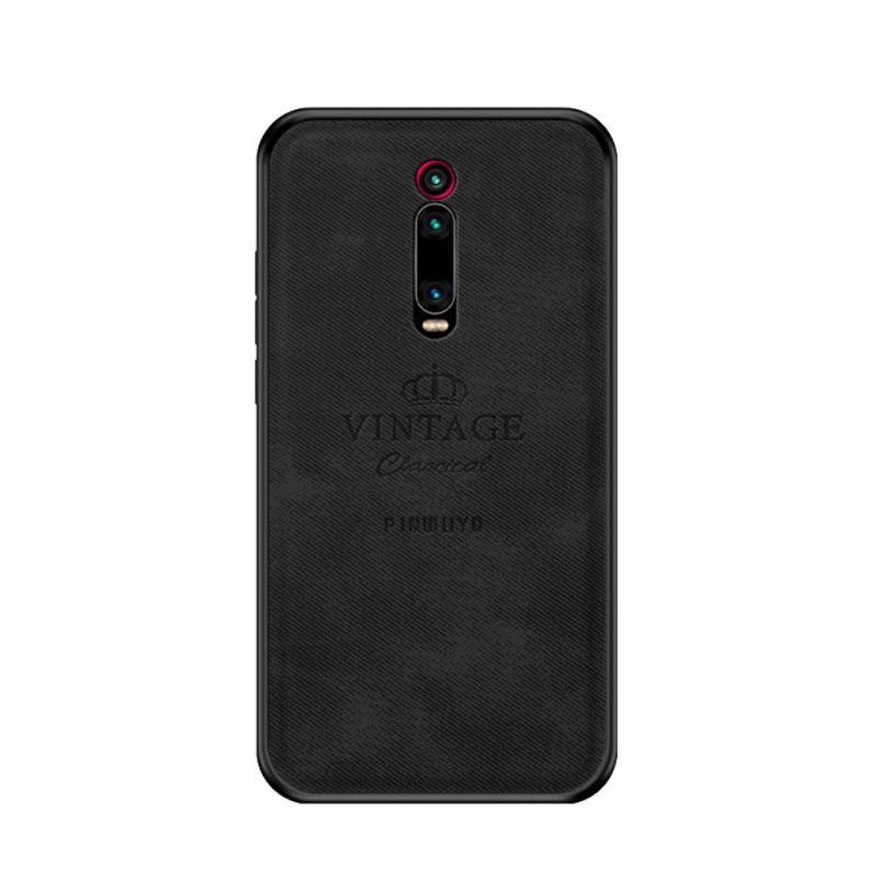 Case Kuoret Xiaomi Mi 9T / Mi 9T Pro Punainen Harmaa Puhelinkuoret Kunniakas Vintage Pinwuyo