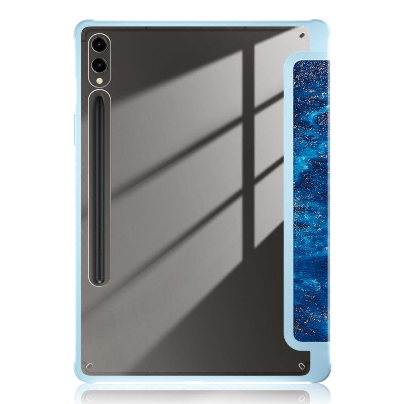 Samsung Galaxy Tab S10 Plus Aaltoileva Läpinäkyvä Takakansi
