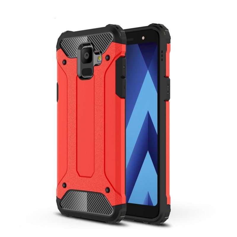 Kuori Samsung Galaxy A6 Harmaa Musta Perhe Suojakuori