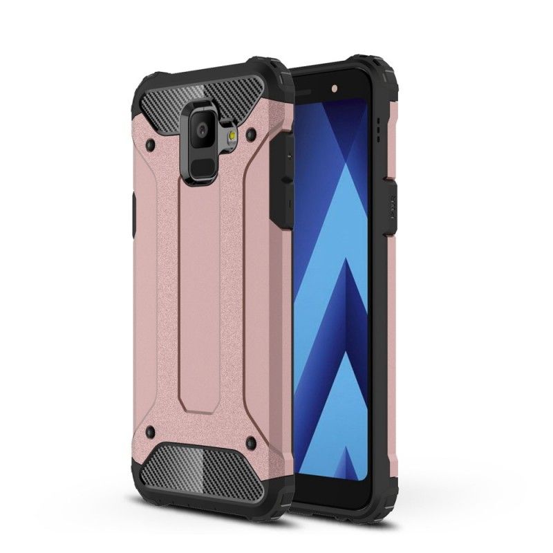 Kuori Samsung Galaxy A6 Harmaa Musta Perhe Suojakuori