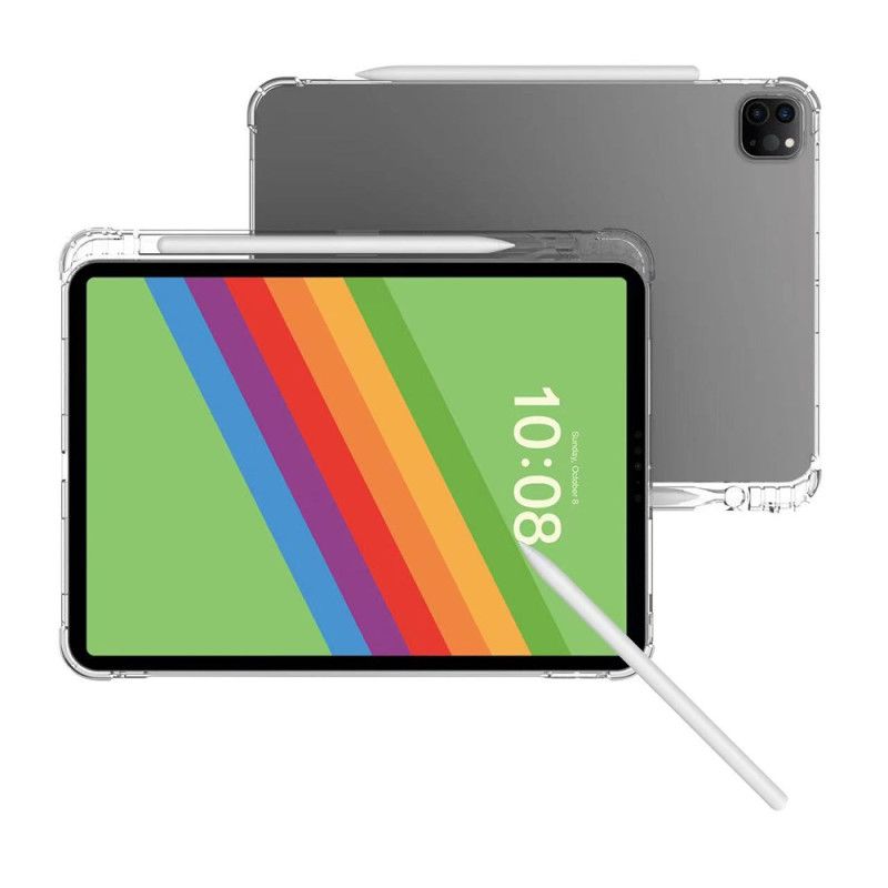 Kuoret iPad Pro 13 (2024) Puhelinkuoret Läpinäkyvä Kynän Pidike