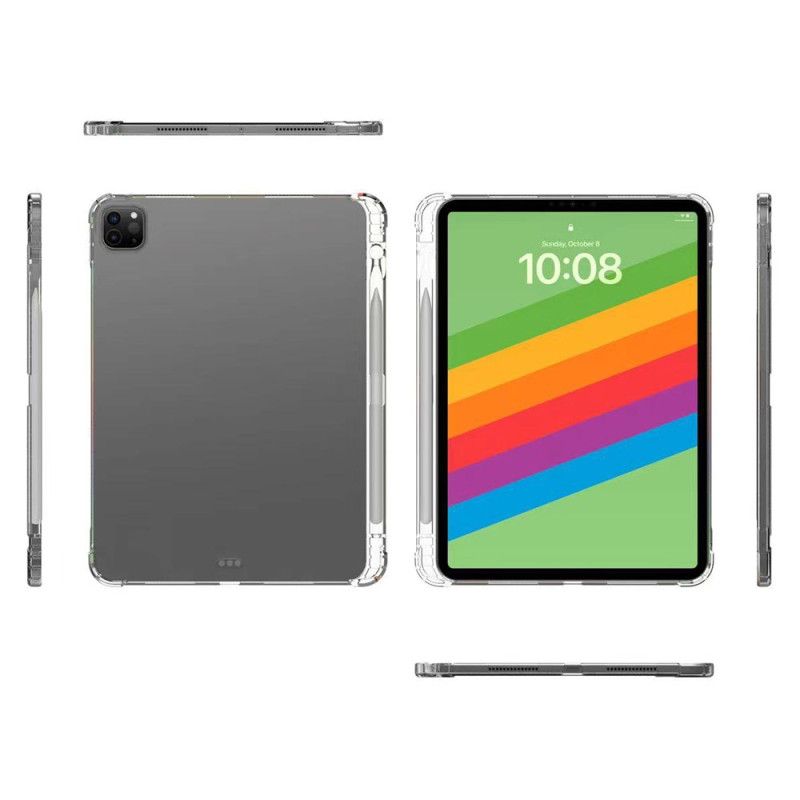 Kuoret iPad Pro 13 (2024) Puhelinkuoret Läpinäkyvä Kynän Pidike