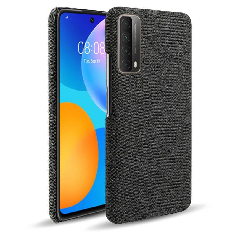 Kuori Huawei P Smart 2021 Harmaa Musta Ksq-Kankaan Rakenne Suojakuori