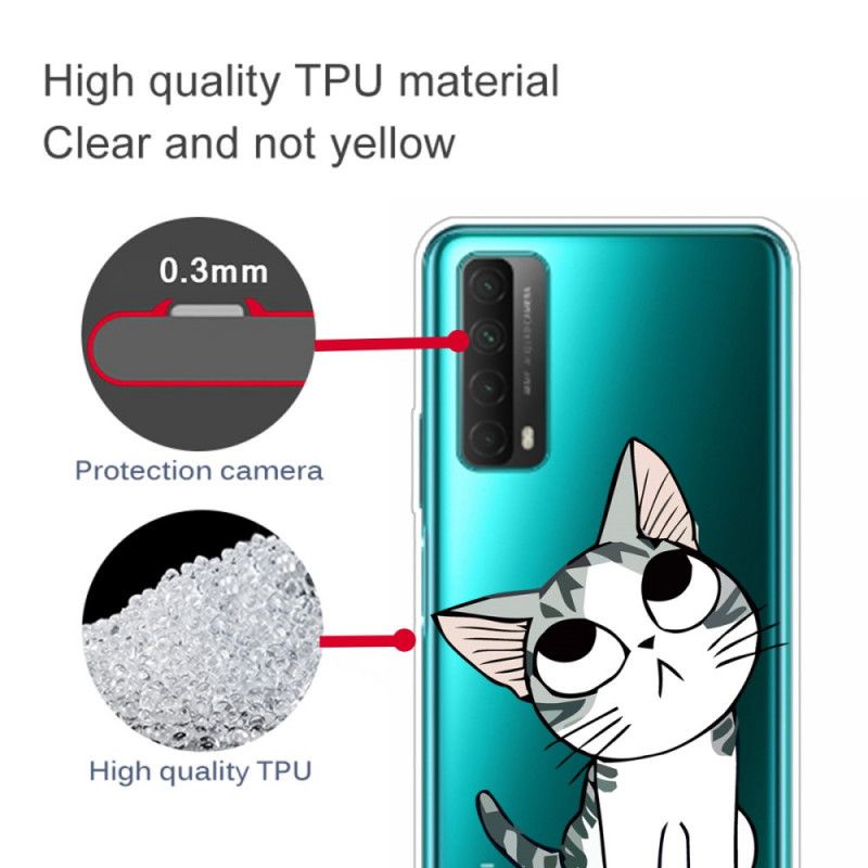 Kuori Huawei P Smart 2021 Potilas Kissa
