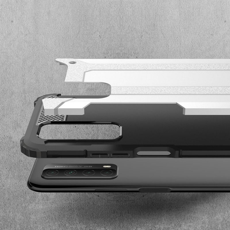 Kuori Huawei P Smart 2021 Punainen Musta Perhe
