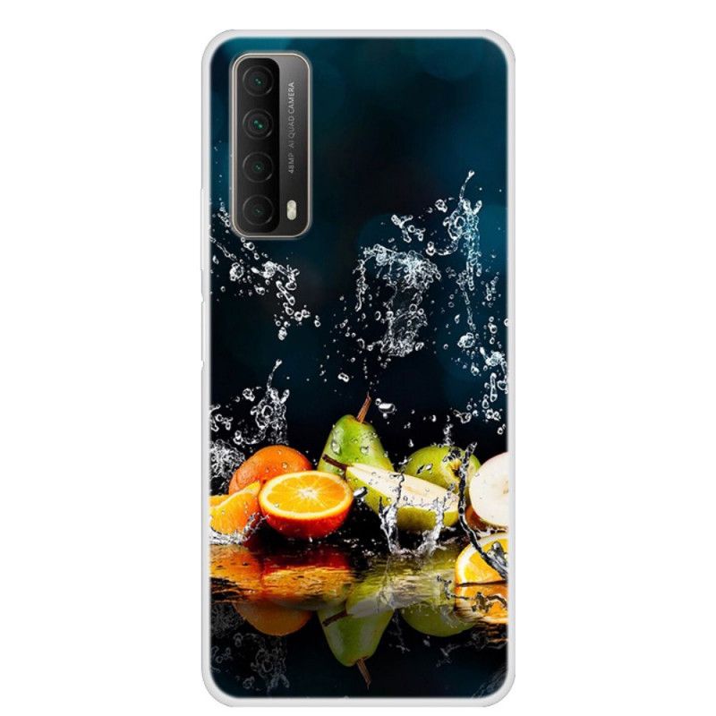 Kuori Huawei P Smart 2021 Sitrushedelmien Tilkka Suojakuori