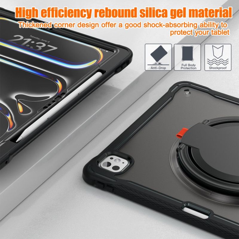 Case iPad Pro 13 (2025) Puhelinkuoret Pyörivä Jalusta Ja Kynäteline