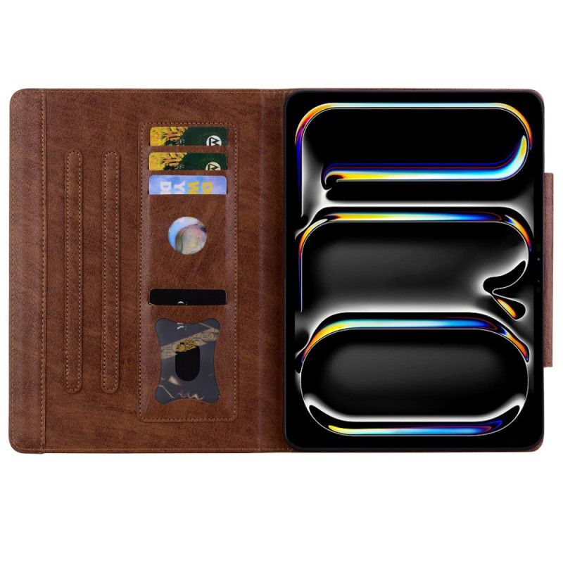 Kotelot iPad Pro 13 (2025) Puhelinkuoret Magneettinen Suljin Kissakuviolla