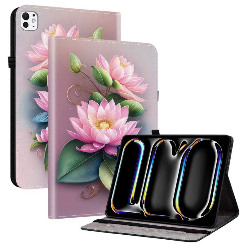 Kuoret iPad Pro 13 (2025) Puhelinkuoret Lootuskuvio