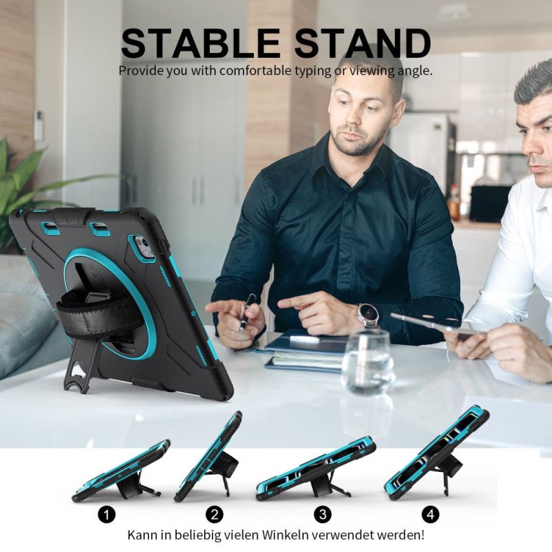 Kuori iPad Pro 13 (2025) Erittäin Kestävä Jalusta Ja Olkahihna