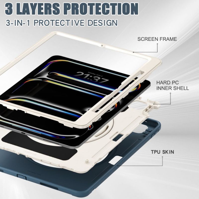 Kuori iPad Pro 13 (2025) Kahva Ja Kynän Pidike