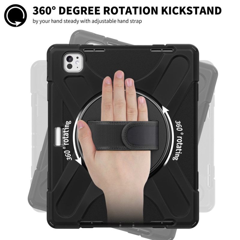 Kuori iPad Pro 13 (2025) Kynän Pidike Ja Olkahihna