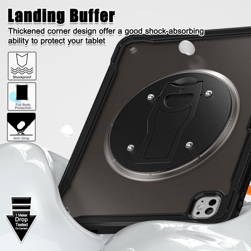 Kuori iPad Pro 13 (2025) Läpikuultava Jalustalla