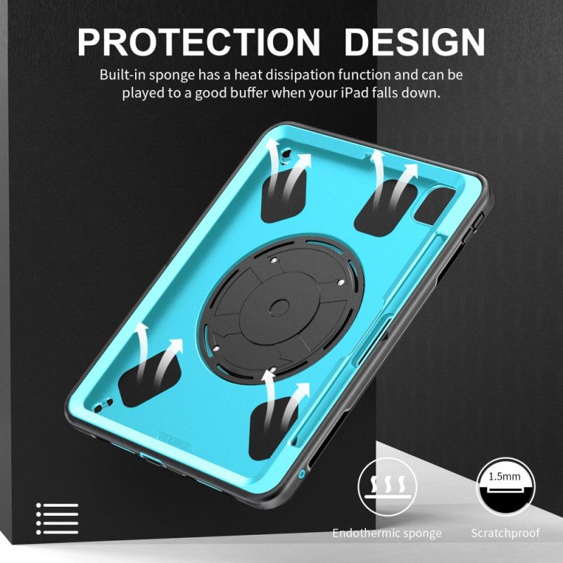 Puhelinkuoret iPad Pro 13 (2025) Tukeva Sormuksenpidike Ja Olkahihna