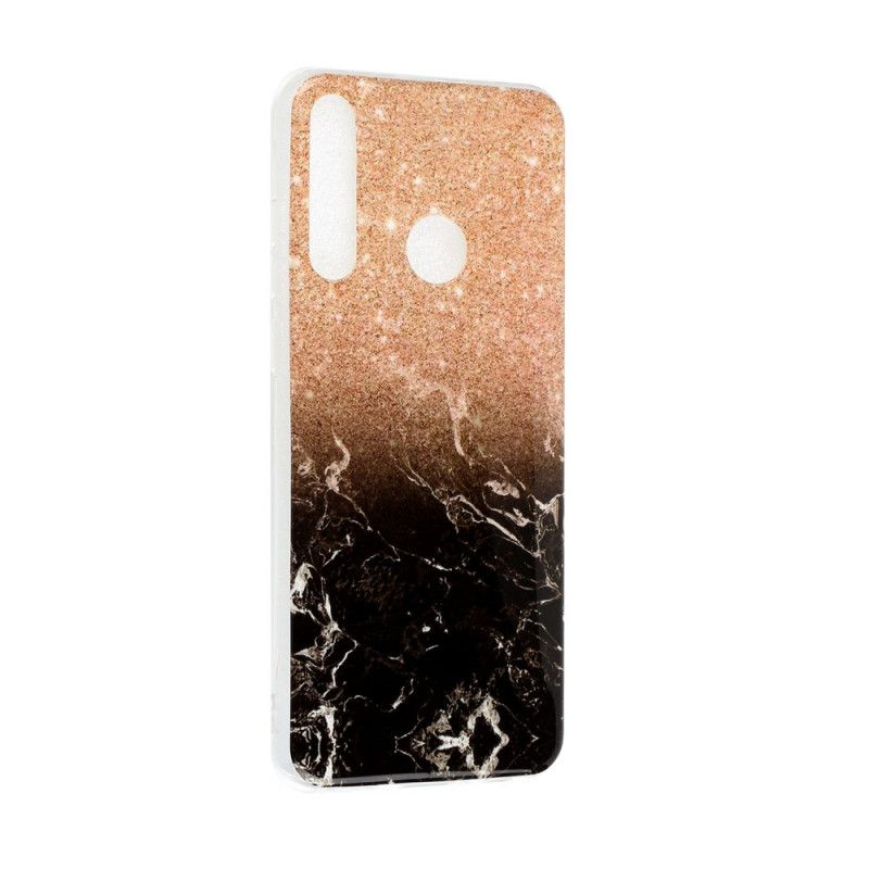Case Kuoret Huawei Y6p Harmaa Musta Puhelinkuoret Harvinainen Marmori