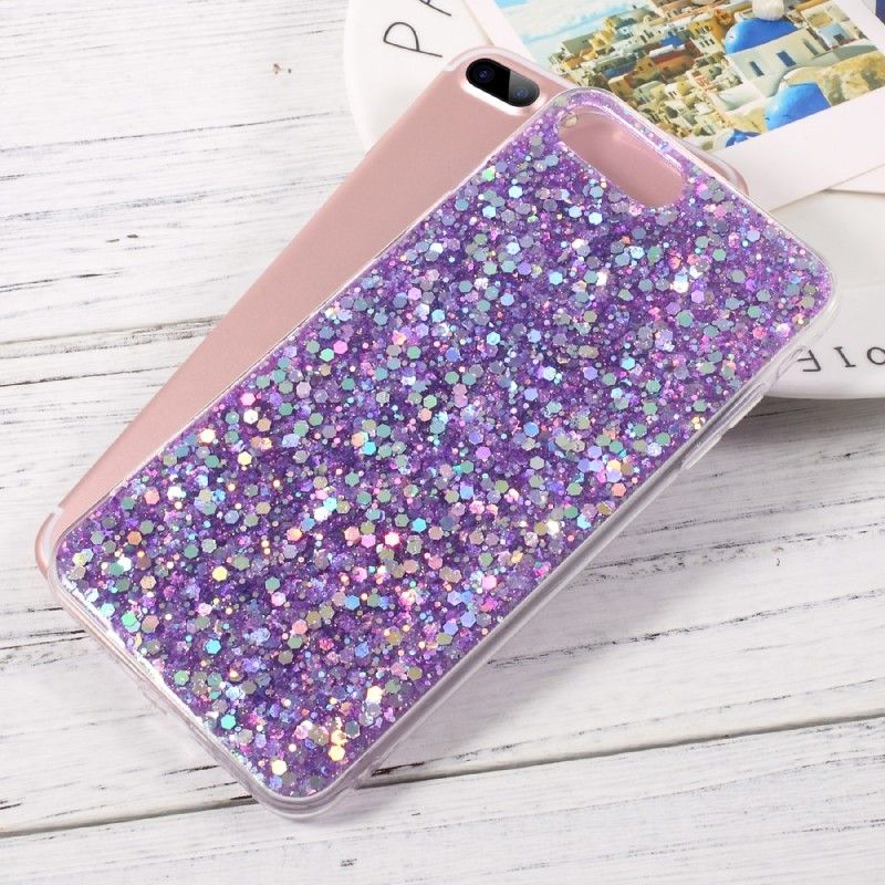 Case Kuoret iPhone 7 Plus / 8 Plus Vihreä Magenta Puhelinkuoret Ensiluokkainen Kimallus